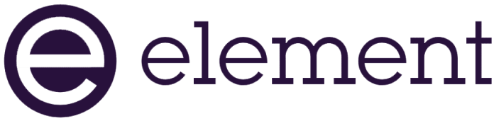 element-materials-technology-logo-vector-purple